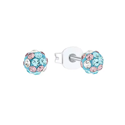 Prinzessin Lillifee Ohrstecker 925 Sterling Silber Mädchen Kinder Ohrschmuck
