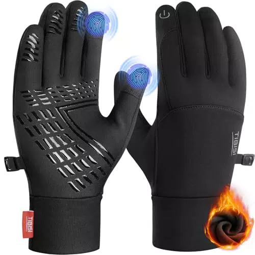 PULIOU Winterhandschuhe für Herren und Damen – Touchscreen, winddicht, rutschfest