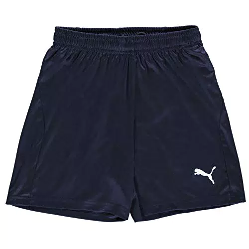 PUMA Kinder LIGA Shorts Core Jr - Schwarz-Weiß