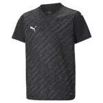 PUMA Kinder TeamUltimate Jersey Jr T-Shirt - Schwarz