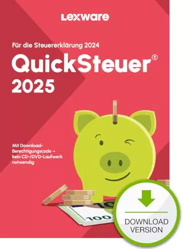 QuickSteuer 2023, Private Steuererklärung, Download