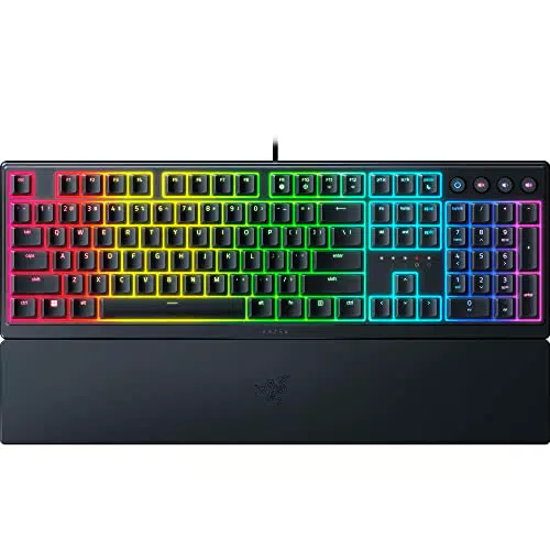 Razer Ornata V3 Mechanische Gaming-Tastatur mit RGB-Chroma und Handballenauflage