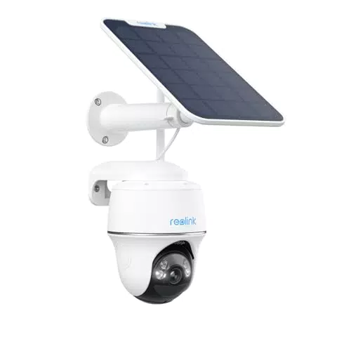 Reolink Argus PT 5MP PTZ Solar Überwachungskamera WLAN mit Nachtsicht