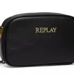 Replay Damen Handtasche aus Kunstleder, Modell Black 098