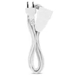 REV Euro Verlängerung 2m Stromkabel Typ-C - Eurostecker für mehr Reichweite