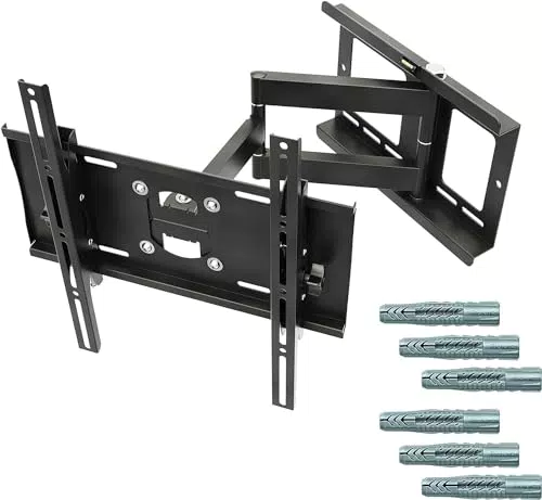 RICOO TV Wandhalterung Schwenkbar und Neigbar für 40-75 Zoll, VESA 400x400