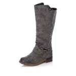 Rieker Damen Winterstiefel 94652 - Gefütterte, wasserdichte Winterschuhe