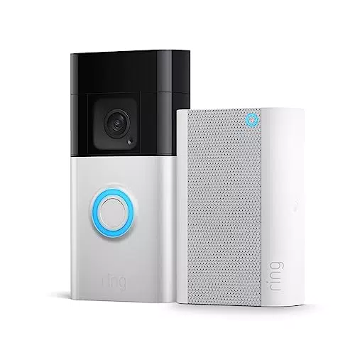 Ring Videotürklingel Plus mit 1536p HD-Video und Selbstinstallation