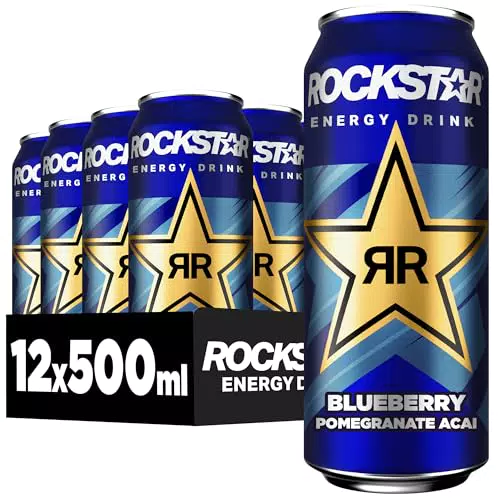 Rockstar Energy Drink - Koffeinhaltiges Erfrischungsgetränk für Energie