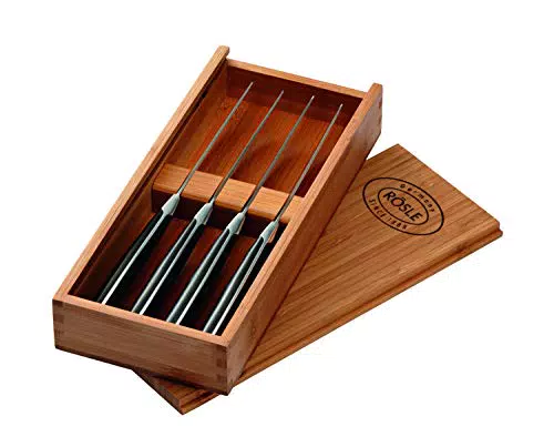 RÖSLE Steakmesser-Set 4-tlg. - Hochwertige Klingen aus Klingenspezialstahl