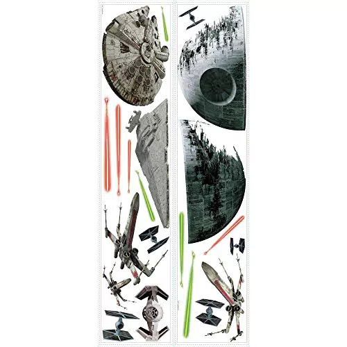 Room Mates Wandsticker Star Wars Episode VI Raumschiffe
