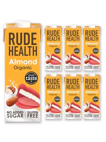 "Rude Health Bio Haferdrink - Natürliches laktosefreies Getränk ohne Zuckerzusatz"