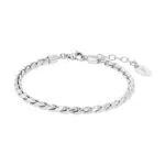s.Oliver Armband Edelstahl Damen Armschmuck, 17+3 cm