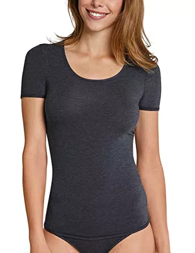 Schiesser Damen Shirt halbarm Unterhemd - Personal Fit