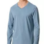 Schiesser Herren Schlafshirt Langarm Rundhals-Mix + Relax Pyjamaoberteil