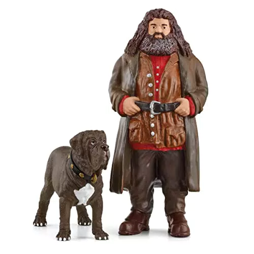 Schleich Hagrid & Fang Spielfigur für Harry Potter Fans ab 6 Jahren
