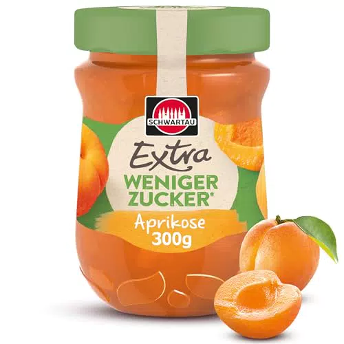 Schwartau Extra Weniger Zucker Aprikose - Zuckerreduzierter Fruchtaufstrich
