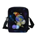 SCRAWLGOD Kuriertaschen für Kinder – Umhängetasche für Schule und Reisen