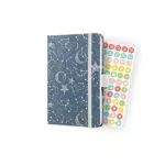 SIGEL Wochenkalender Jolie 2024 A6 Hardcover mit Gummiband und Einstecktasche