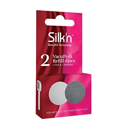 Silk'n VacuPedi Schleifscheiben - Fein und Medium für Hornhautentfernung