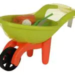 Simba Schubkarre mit Gartenwerkzeug für den Sandkasten - 49 cm