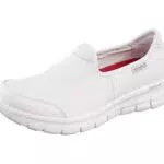 Skechers Damen Sure Track Sicherheitsschuhe, Black Leather