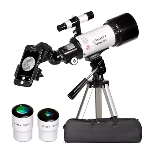 Slokey Teleskop für Astronomie, 16x-120x, ideal für Kinder und Anfänger