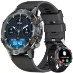Smartwatch Herren mit Telefonfunktion, IP68 wasserdicht, 120+ Sportmodi, 1.39'' Touchscreen
