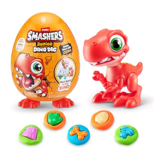 Smashers Dino Dig Ei (Raptor) – Entdecke die aufregende Dino-Welt!