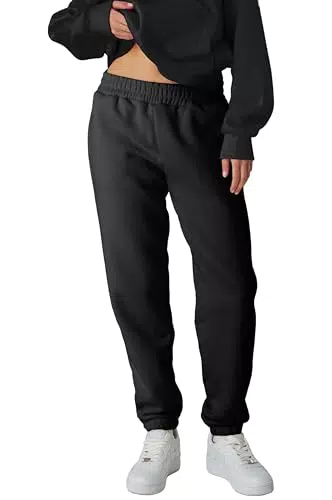Smith & Solo Jogginghose Damen – Baumwolle High Waist Sporthose für Fitness