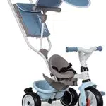 Smoby Baby Balade Plus - Mitwachsendes Kinderdreirad mit Schubstange und Sicherheitsgurt