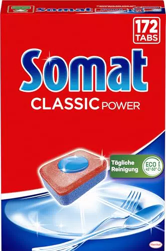 Somat Classic Power Spülmaschinen Tabs – Effektive Reinigung bei niedrigen Temperaturen