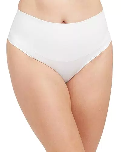 Spanx Damen Baumwoll-Komfort String - Damen Unterwäsche - Weiß