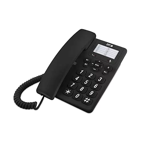 SPC Original Tisch- oder Wandtelefon mit großen Tasten und direktem Speicher