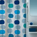 Spirella Anti-Schimmel Duschvorhang - Waschbar und wasserdicht aus Polyester
