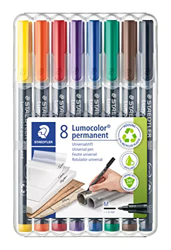 STAEDTLER permanenter Universalstift Lumocolor, wisch- und wasserfest