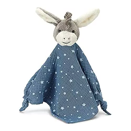 Sterntaler Schmusetuch Esel Emmi – Kuscheltuch für Babys und Kleinkinder