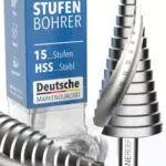 STONE REEF Stufenbohrer Profi HSS - Ø 4-32 mm für Metall, Kunststoff und Blech