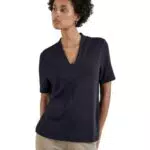 STREET ONE Damen T-Shirt mit V-Ausschnitt, Modell A322106