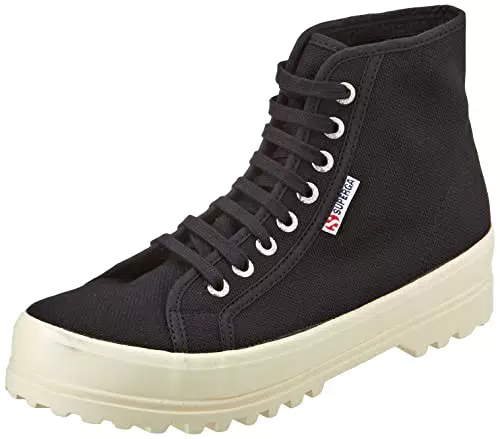 Superga Damen ALPINA GUM Oxford-Schuh, Weiß