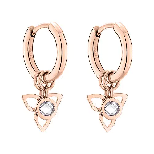 Tamaris Damen Ohrring in Gold aus Edelstahl TJ-0017-E-15