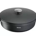 TEFAL TRATTORIA E21846 Schmortopf 24 cm, Aluguss, Gussdeckel
