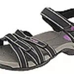 Teva Damen Tirra Womens Sport-& Outdoor Sandalen, Schwarz