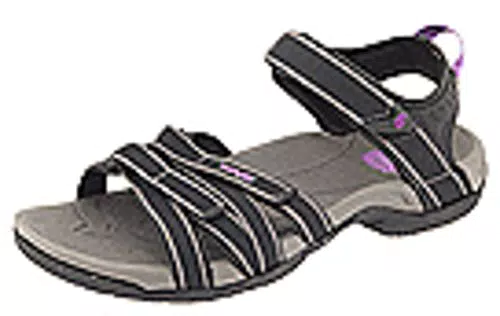 Teva Damen Tirra Womens Sport-& Outdoor Sandalen, Schwarz