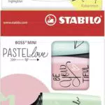 STABILO BOSS MINI Textmarker – Hochwertige Textmarker für kreative Anwendungen