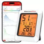 ThermoPro TP350 Bluetooth Thermometer Hygrometer für Innenräume und Gewächshäuser