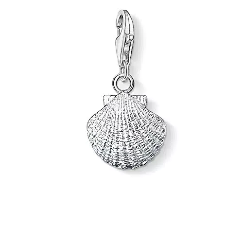 Thomas Sabo Damen Charm-Anhänger Bär Herz - Charm Club - 925 Sterling Silber.