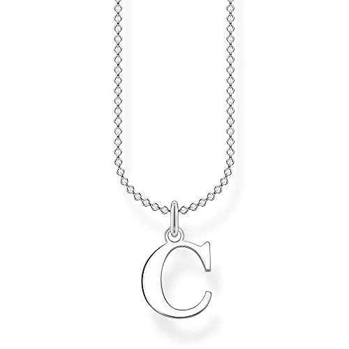 Thomas Sabo Halskette Buchstabe C aus 925er Sterlingsilber