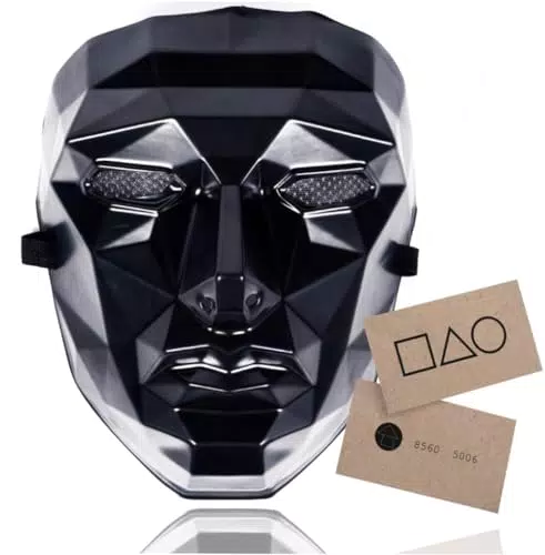 TK Gruppe Timo Klingler The Game Maske Bösewicht für Halloween und Karneval