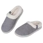 Tofern Plüsch Hausschuhe für Damen und Herren – Thermo Winter Slippers